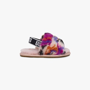 Ugg Fluff Yeah Motlee Kids Slippers Multicolor (4286TPYLE)